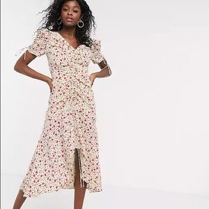 NWT C/MEO intersect midi dress